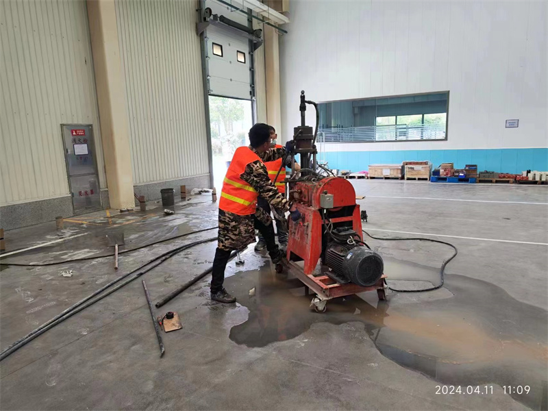 襄汾厂房地面下沉塌陷注浆加固施工